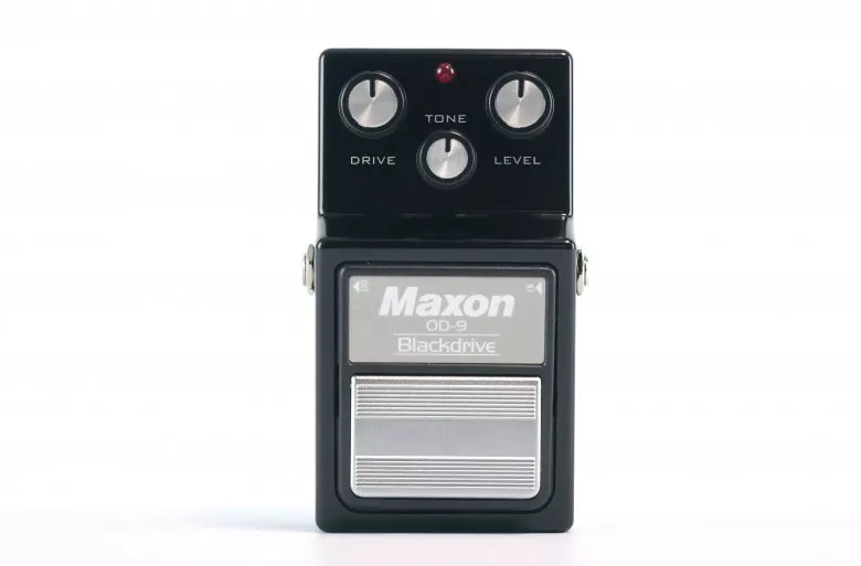 L'overdrive de légende revêtue de noir Maxon OD-9 Blackdrive